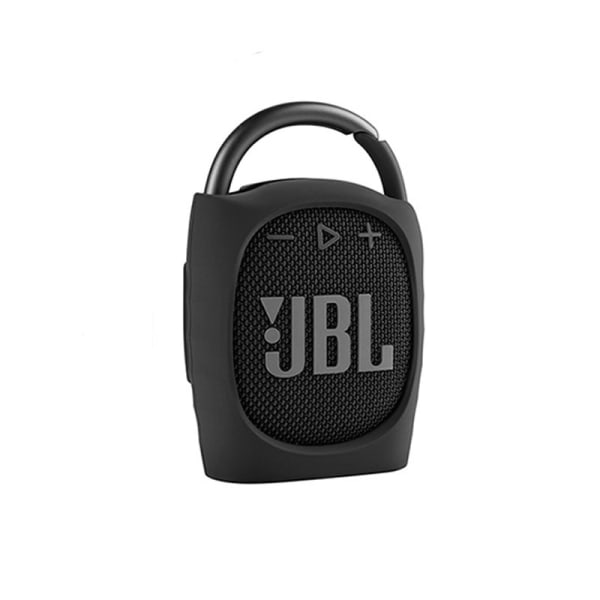 Silikone beskyttende etui til JBL CLIP4 Bluetooth-højttaler Sort