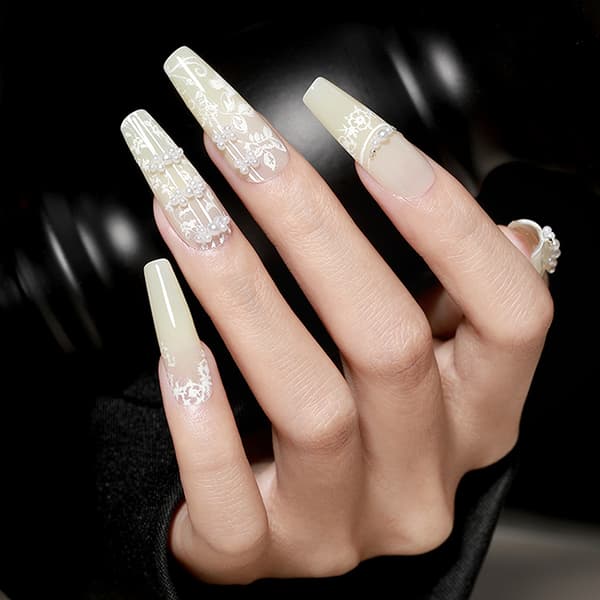 Nagelkonststämpelplatta Model 1