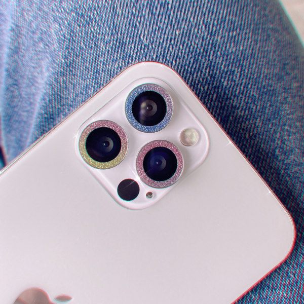 Kameraskydd 3-pack Flerfärgad  iPhone 13 Pro/13 Pro Max