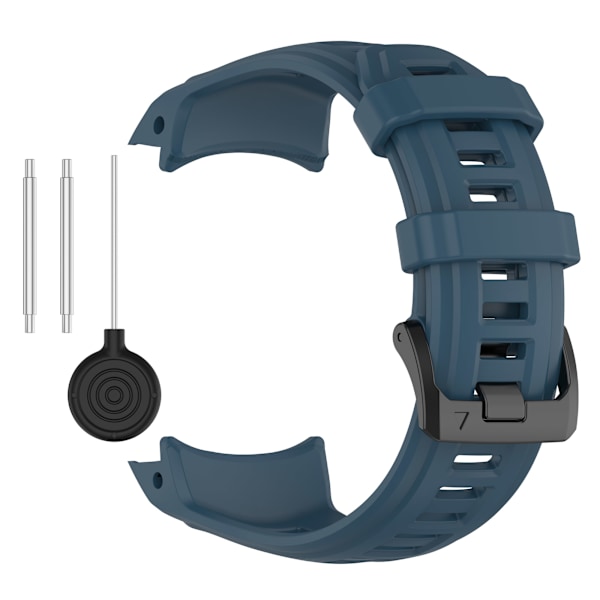 Garmin Instinct 3 (45mm) Silikone Udskiftningsrem - Blå