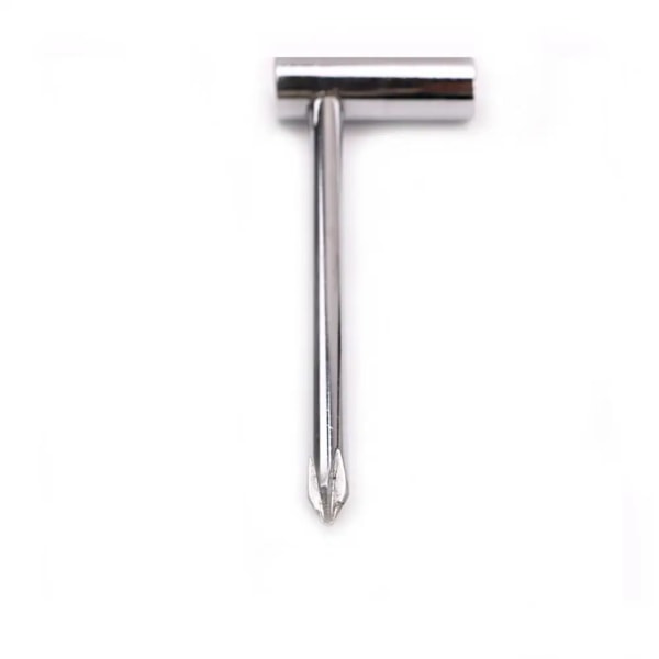 Metall Truss Rod Box skiftnyckel för gitarr 6,35 mm yttre dia boxnyckel