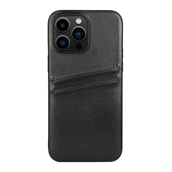 Mobilskal PU Svart - iPhone 14 Pro Max