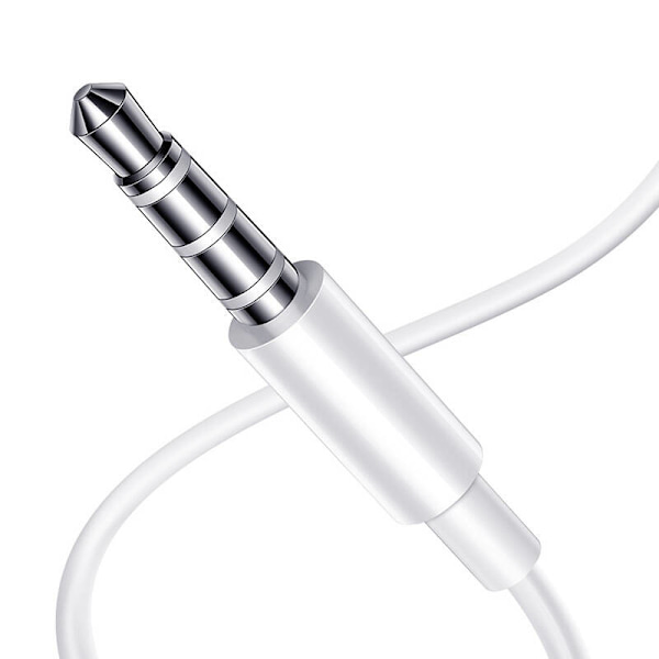 Mcdodo HP-6080 in-ear, trådbundna hörlurar (vita)