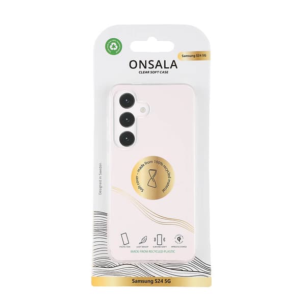 Mobilskal Återvunnen TPU Transparent - Samsung S24 5G