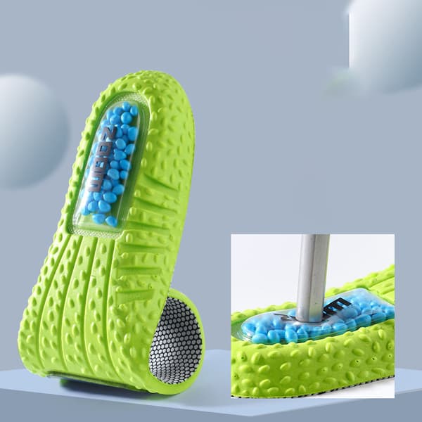 Hög elastisk PU-material grå bubbelinnersula - utmärkt stötdämpning, svettabsorption och andningsförmåga, unisex 42 42