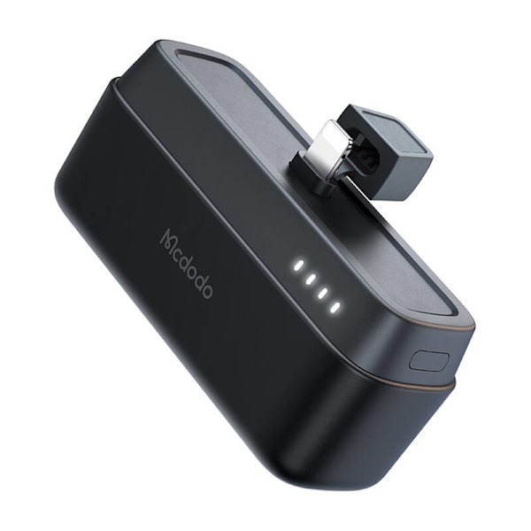 Mcdodo Power Bank MC-6281 20W, 5000mAh med Lightning-kontakt (svart)