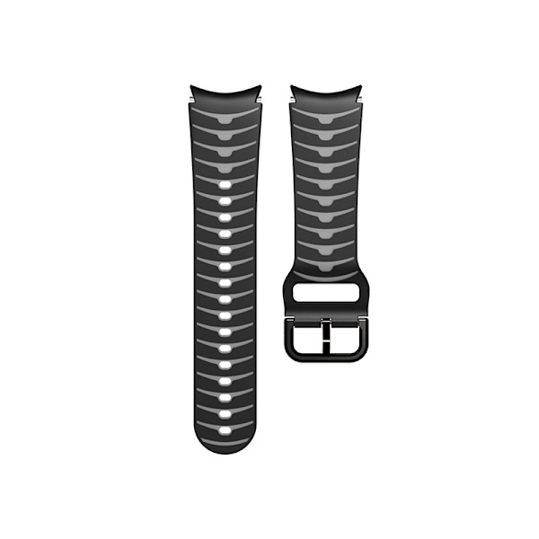 Silikone urrem til Samsung Galaxy Watch 5/4 Sort+grå