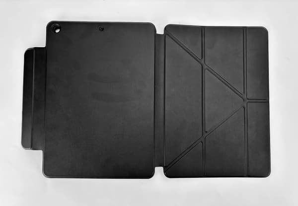 Y-Fold Roterande Tablettfodral för iPad 7/8/9 (10,2 tum) - Svart