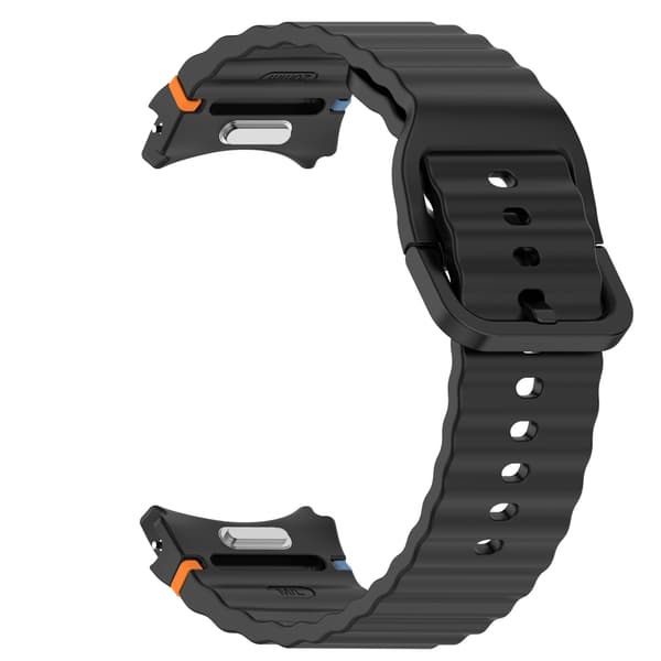 Smart silikonerem til Samsung Galaxy Watch 7 Black Black