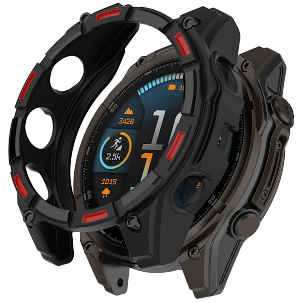 Garmin Tactix 8 -kotelo: Suojapuskuri Fenix 8 AMOLED -kellolle