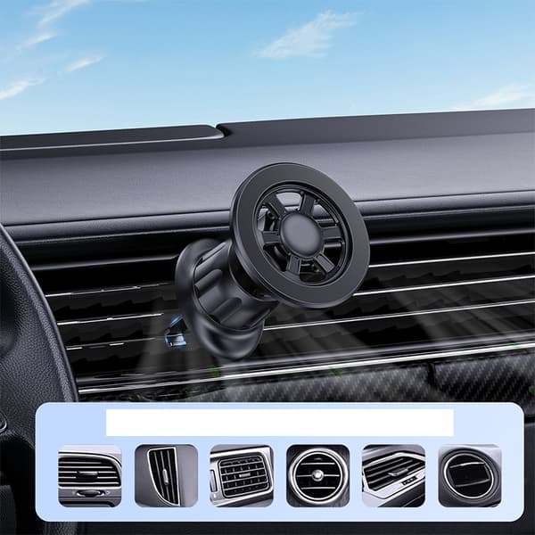 MagSafe Vent Mount: Secure Car Phone Mount - Sort Model 2