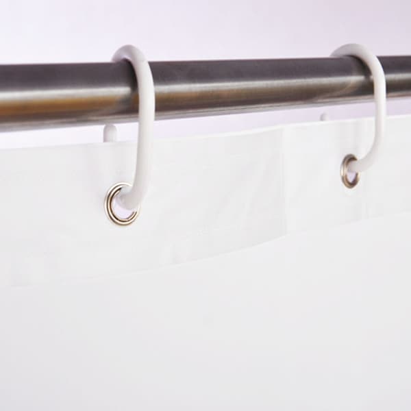 Vandtæt PEVA bruseforhængsliner Model 1