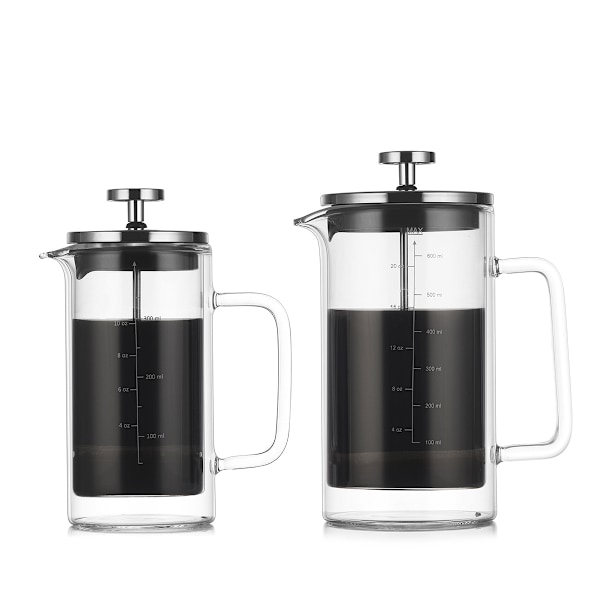 300ML Kaksiseinäinen pressopannu