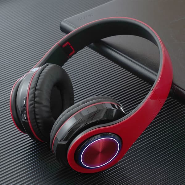Eloisa punainen over-ear Bluetooth -kuulokkeet B39 - langattomat