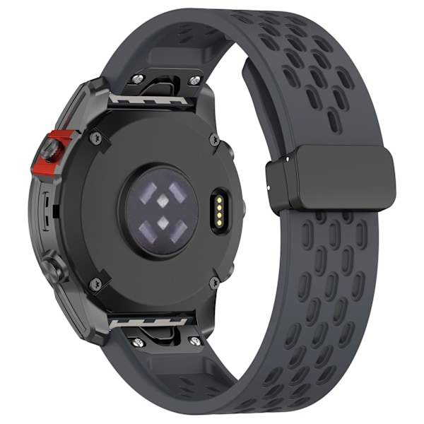 Garmin foldbar urrem 26MM Platinum grå