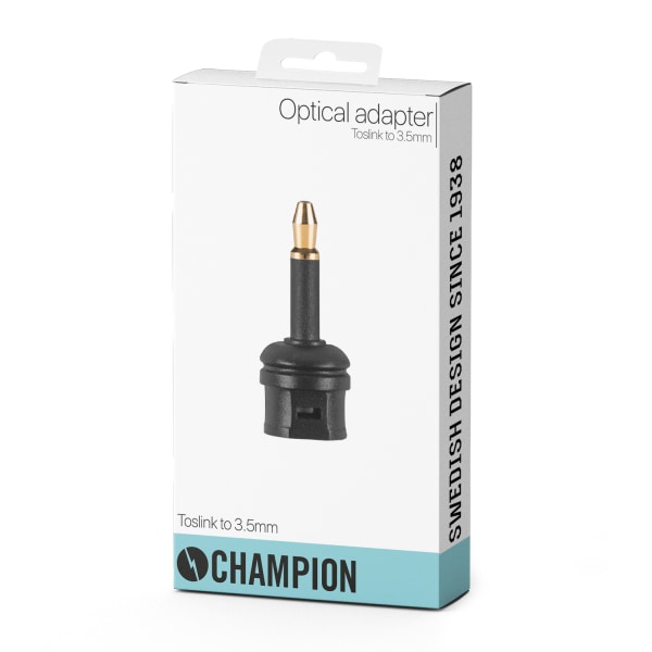 Champion Optisk Toslink - 3,5mm adapter