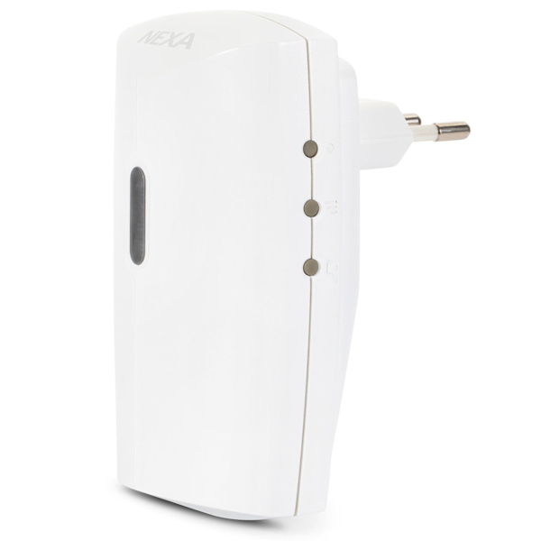Trådlös dörrklocka Plug-in MLR-1923/SET Vit