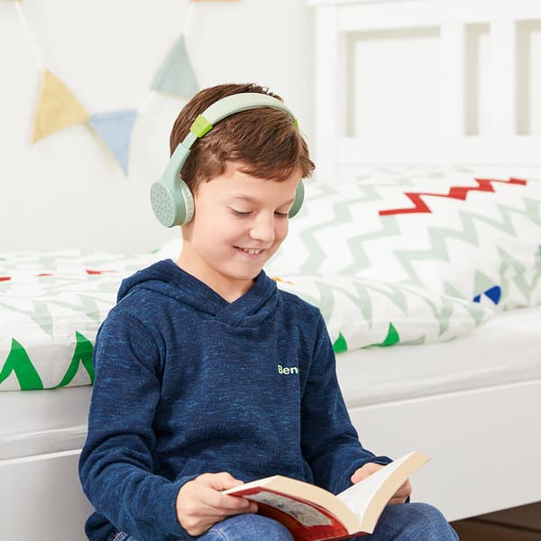 Hörlur Teens Guard On-Ear Trådlös 85dB Grön