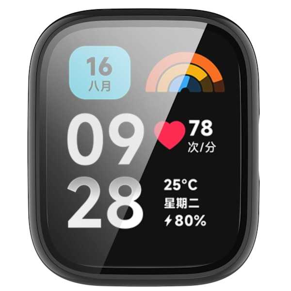 Suojakuori Redmi Watch 3 Litelle - musta