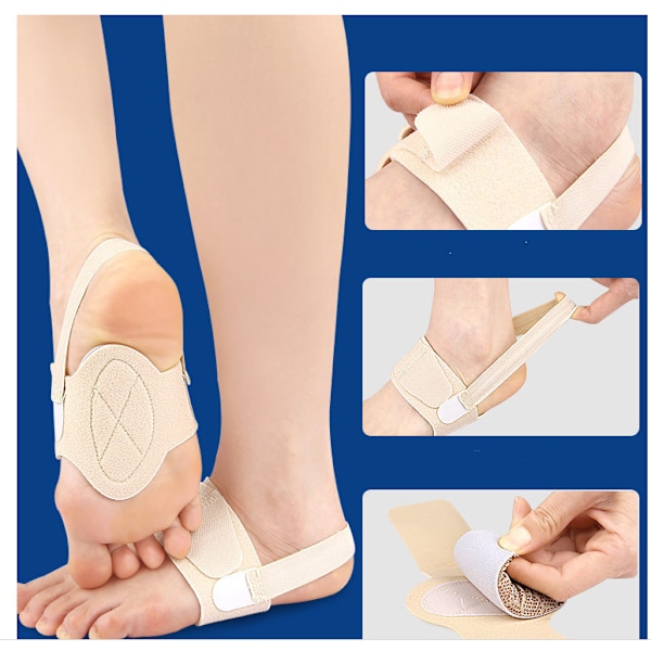 Arch Support innersulor för platta fötter Beige