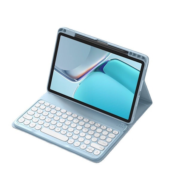 Blått Bluetooth-tangentbordsfodral för Xiaomi Pad 6/6 Pro