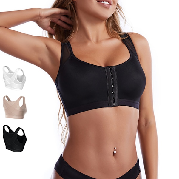 Bekväma sport-bh:ar 3-pack - Storlekar upp till 5XL 5XL