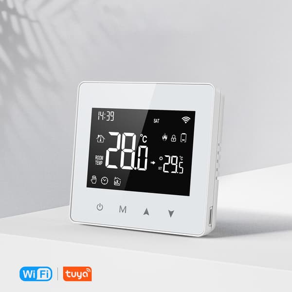 Smart WiFi Termostat WT198 til Vand/Gas Kedelstyring