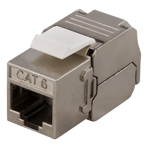 FTP Cat6 Keystone connector, "Tool-free"