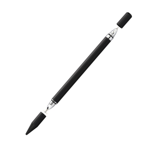 INF 2 i 1 Stylus penna med skrivfunktion svart