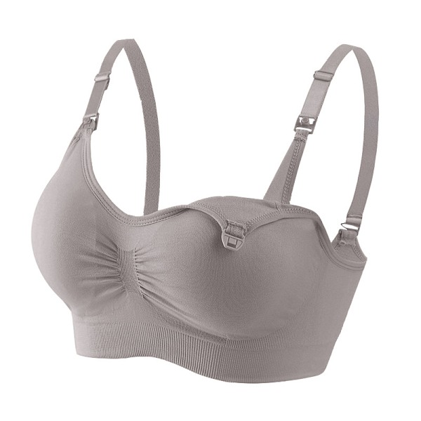 Amnings-BH, 3-pack, (grön + rosa + kaffe) M