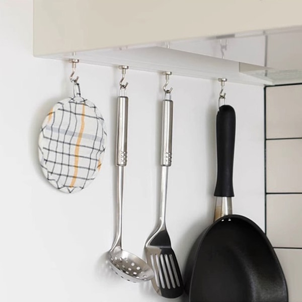 4-pakkaus magneettikoukut ripustamiseen, jääkaappiin, keittiöön