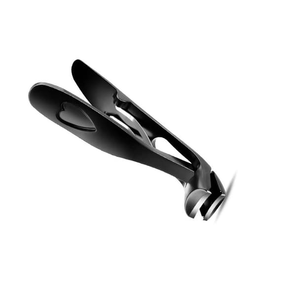Ergonominen kynsileikkuri Black heart shape Black