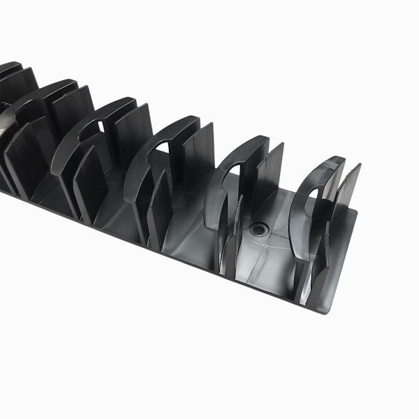 Multi-Layer Basebollkeps Väggmonterad Organizer Rack - Enkel Installation Hattförvaring Black Black
