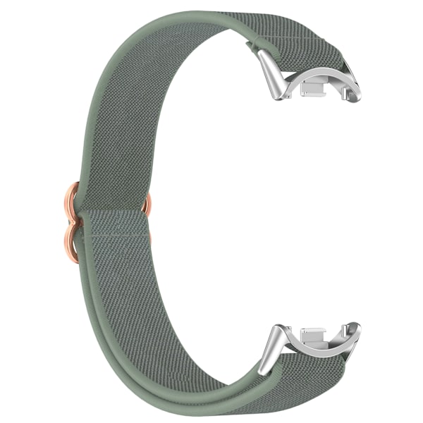 Xiaomi Mi Band 9/8/NFC Åndbar Nylon Urrem Grøn