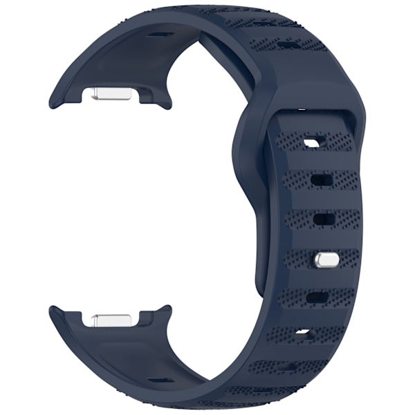 Stilfuld silikonerem til Galaxy Watch8 & Watch Ultra2 Blå