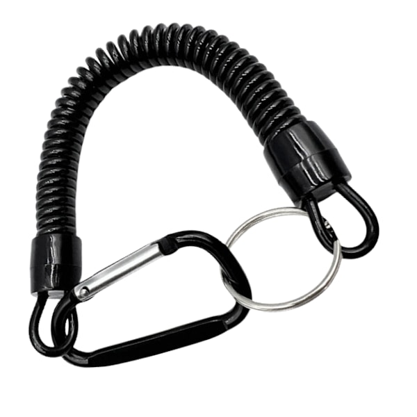 Anti-Lost fiskespö lanyard med infällbar spole