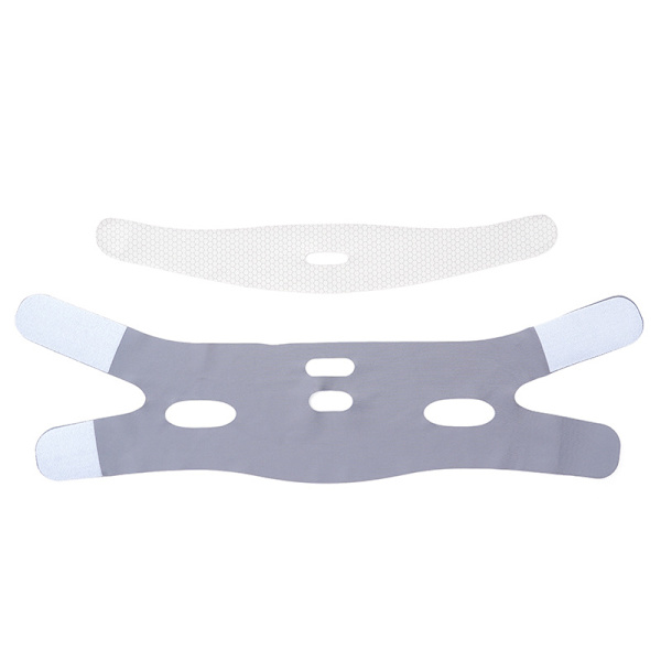 Lifting and Firming Facial Sleep Mask - Enhanced Comfort Grå