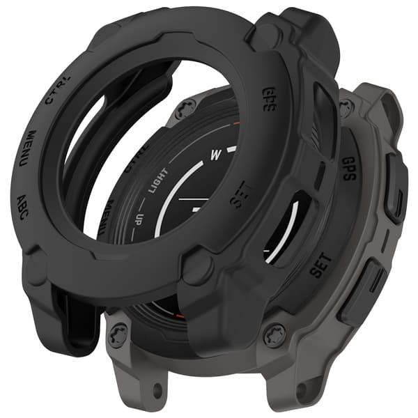 Garmin Instinct E (45mm) Silikone Beskyttelsesetui - Sort