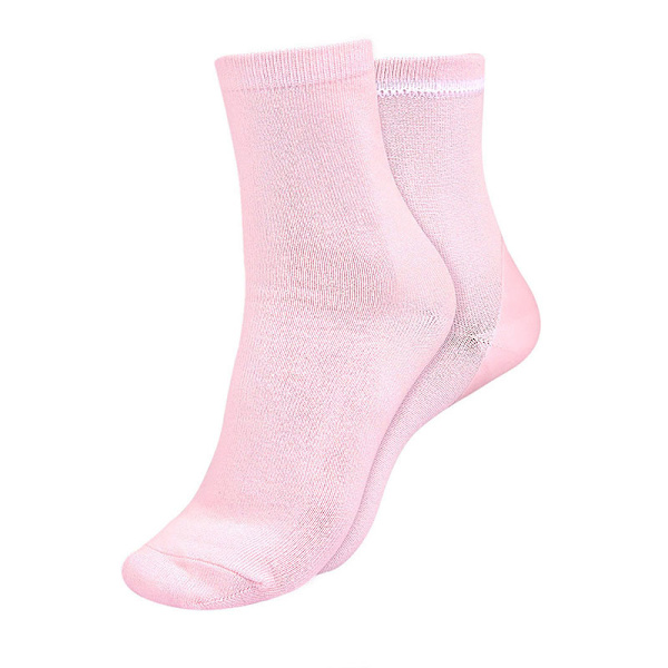 042 Silikonhälgel ankelstrumpor Rosa
