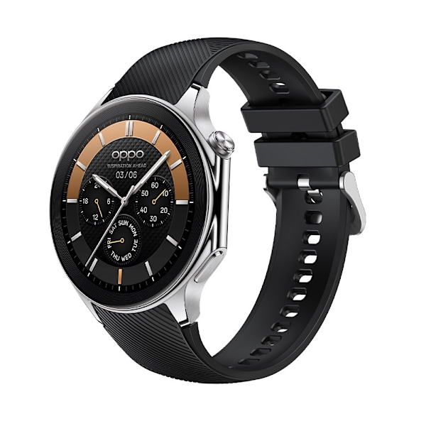 Silikone urrem til OPPO Watch X Sort