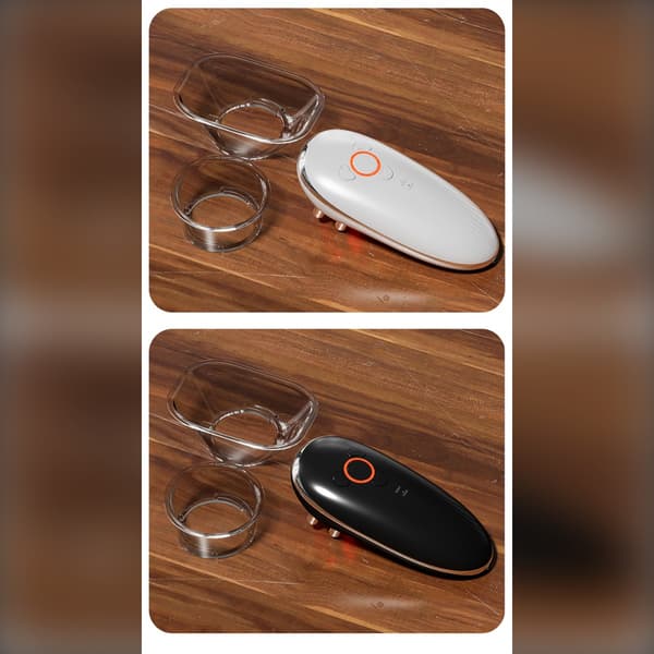 Multifunktionel Negativt Tryk Liposuktions Massager - EMS Microcurrent & LED Terapi til Hudopstramning & Kropsskulptur