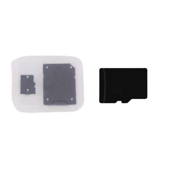 INF Micro SD-kort med fodral Svart 64 GB