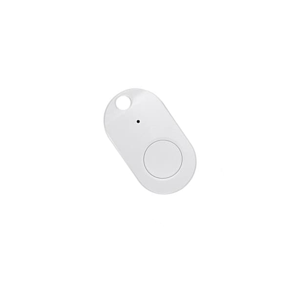 Skjoldformet Anti-Tab Enhed - Nøglefinder Locator White White