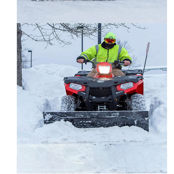 Ersättningssats för Snöplog - Justerbara Glidskor