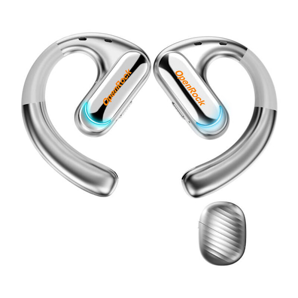 OWS OneOdio OpenRock Pro trådlösa hörlurar (silver)