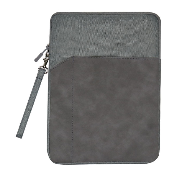 Beskyttende tablet-etui med lynlås Mørkegrå L