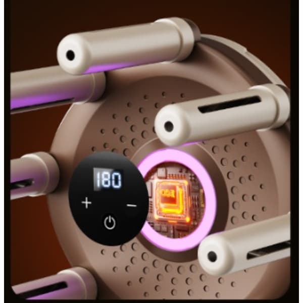 Skotørrer med otte arme, timer, touchstyring og deodorisering til flere par sko, snestøvler, hjemmesko og sokker