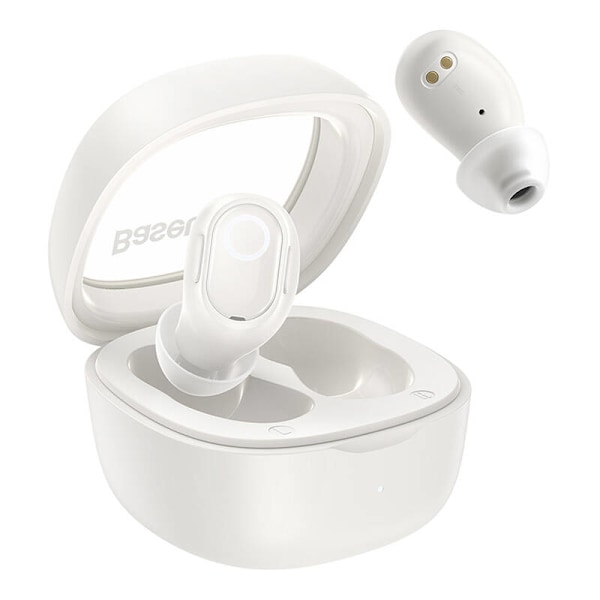 Trådløse hovedtelefoner Baseus Bowie WM02 TWS, Bluetooth 5.0 (hvid) OS