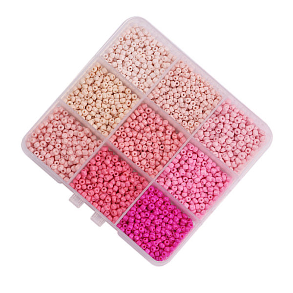 9-delat kit med glaspärlor Flerfärgad 2