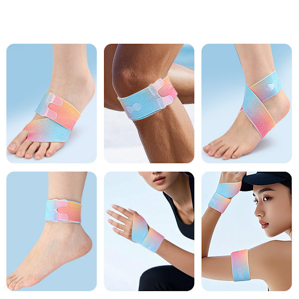 2 stk. Gradient Kompressionshåndledsbånd - Åndbare og Justerbare Model 4